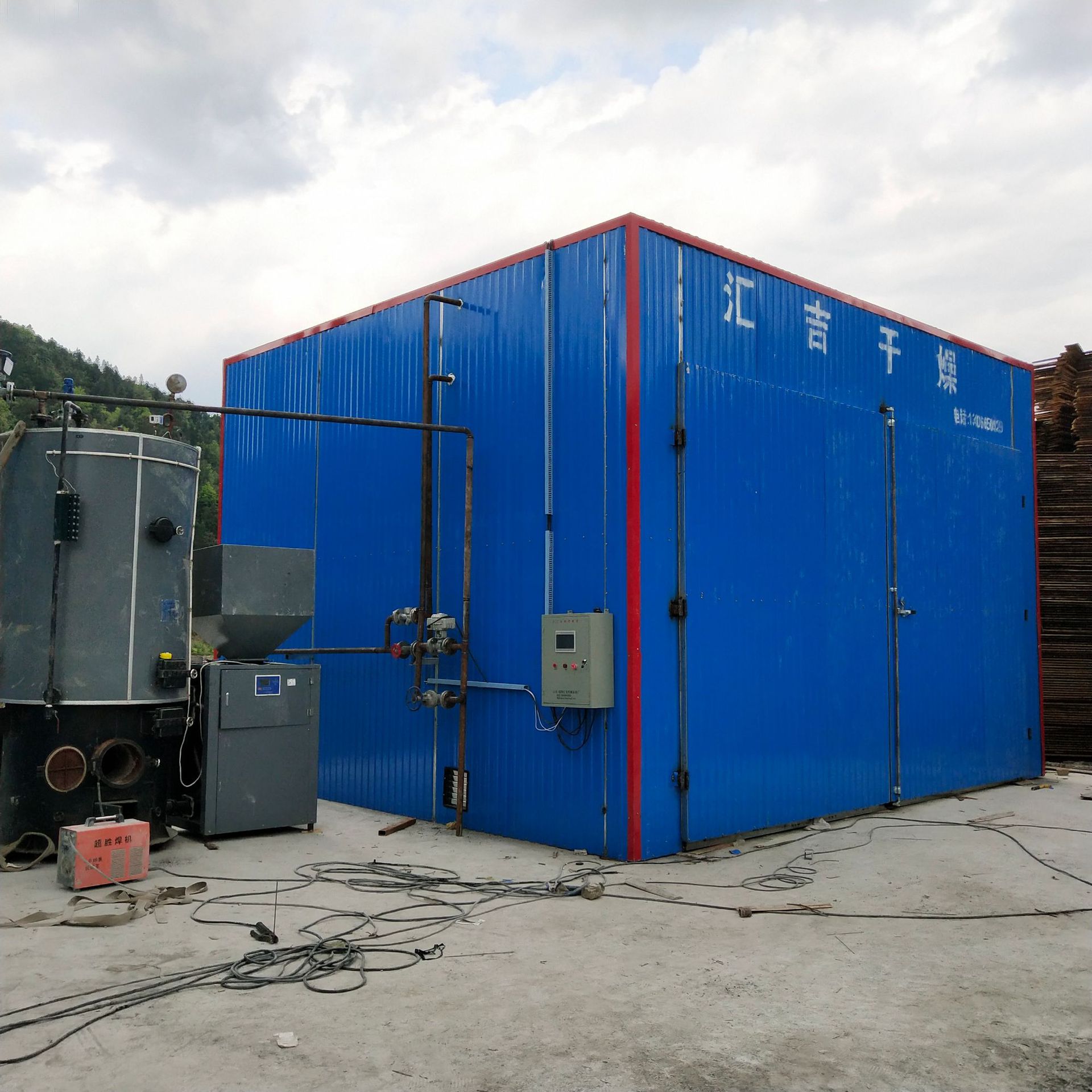 汇吉石膏线烘干设备烘干房大型烘干房高效节能烘干窑厂家