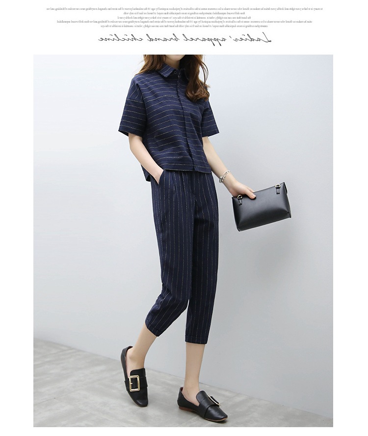 Costume femme UNE GéNéRATION en Coton et lin - Ref 3334709 Image 16