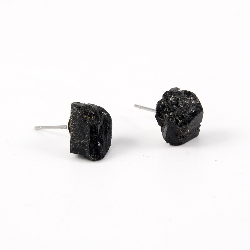 Creative Personality Irregular Natural Stone Natural Stone Earrings display picture 3