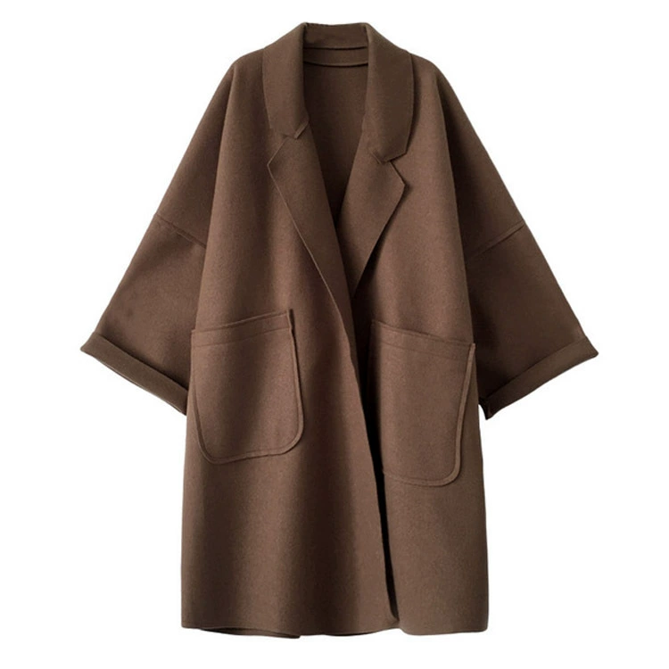 Demi-season Wool Coat (Kids) Mid-Length Trench, Plus Sizes — 2021 Collection