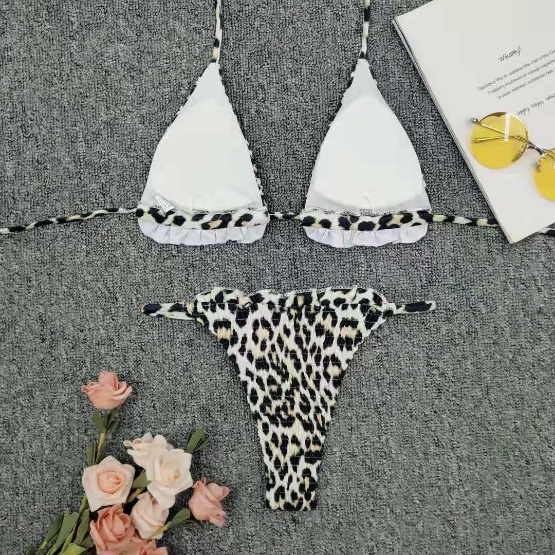bikinis de leopardo de mujer de moda al por mayor NSZO1574