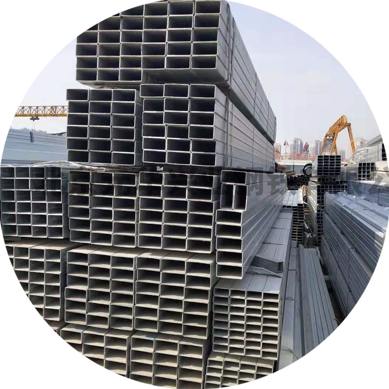 厂家直销镀锌方管80*80 镀锌方管 方矩管q235 镀锌方通