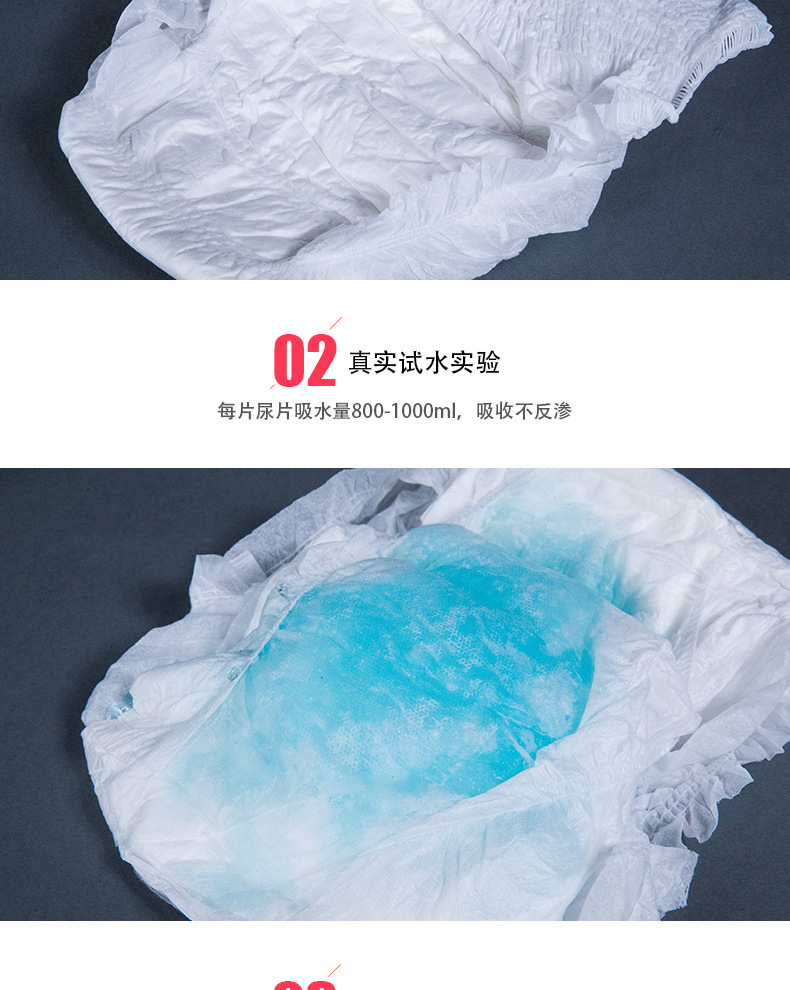 Yibeikang Adult Pull-on Underpant Style Diaper for Seniors, Sleep Pajama Style, L22XL, 20 Sheets, Drop Shipping