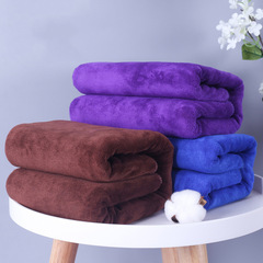 Superfine Fiber Thick Soft Absorbent Increased Washing and Wiping Cleaning Towel Salon Bath Towel Wholesale