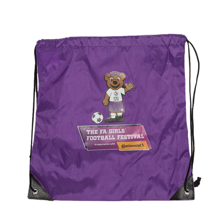 运动环保210d涤纶学生背包大容量420d涤纶袋定制双抽绳收纳束口袋