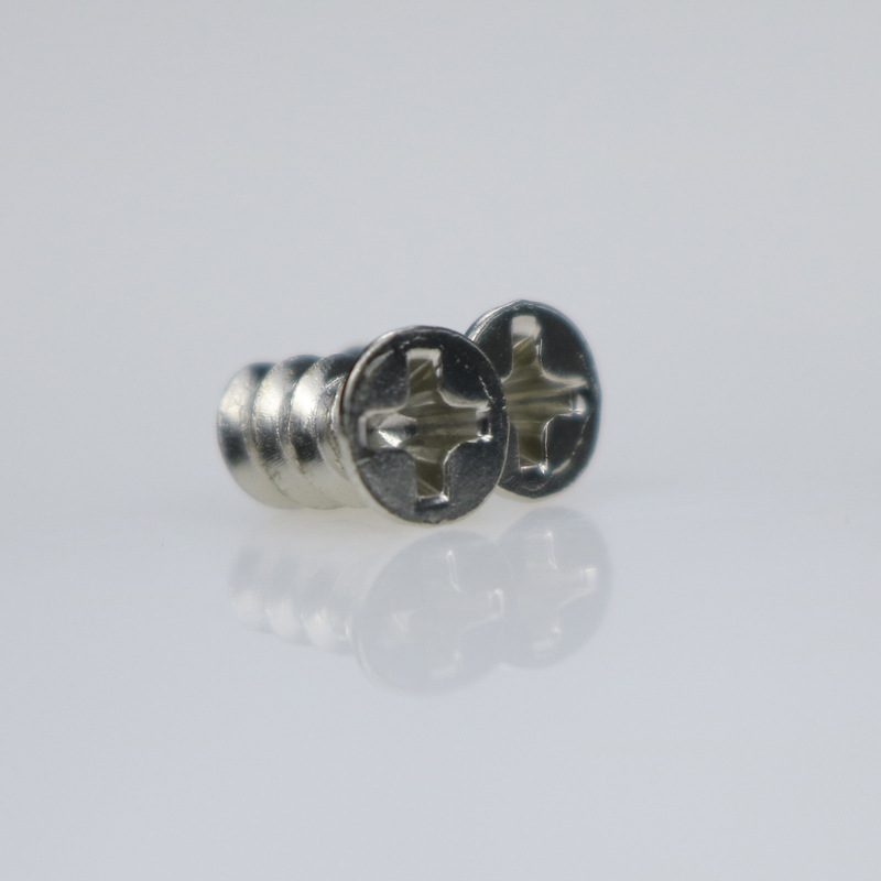 (2개) 섀시 팬 나사 5*10MM 컴퓨터 냉각 팬 나사 작은 카운터 침몰 플랫 테일 스크류 셀프 태핑 나사