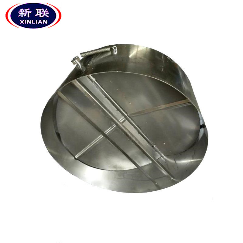 不锈钢风管止回阀用于酸雾通风型号T303江苏新联中型企业保质保量