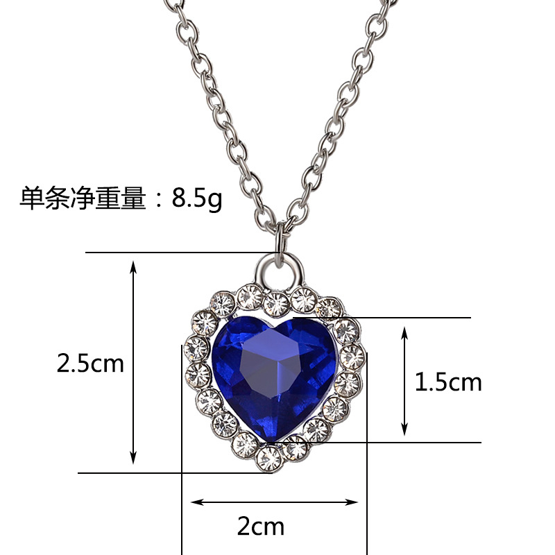 New Fashion Gemstone Necklace Earring Set Yiwu Nihaojewelry Wholesale display picture 1