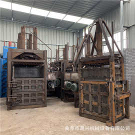 晨兴废铁压块打包机视频 100吨金属打包机图片 简单易操作