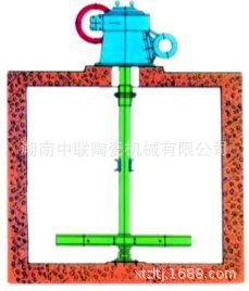 大容积浆料搅拌用双层叶片平桨搅拌机  陶瓷行业用低速防沉淀