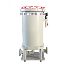 供應：pp三袋式過濾器耐腐蝕 化學葯液電鍍過濾桶 塑料過濾器袋式