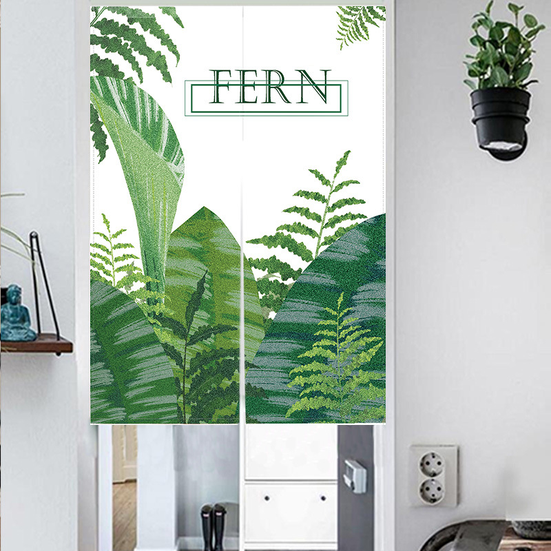 originality ins Green Blinds Wind curtain Curtain partition curtain household bedroom TOILET door curtain