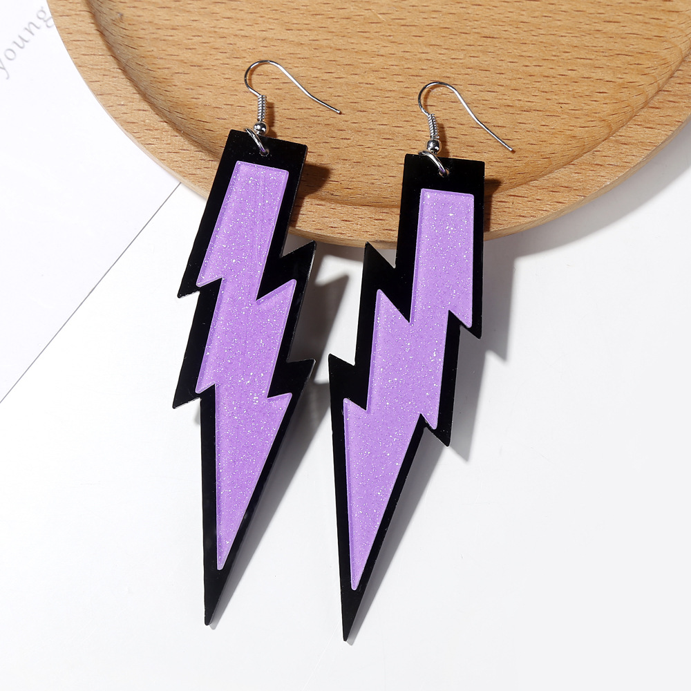 Fashion Lightning No Inlaid Earrings display picture 3