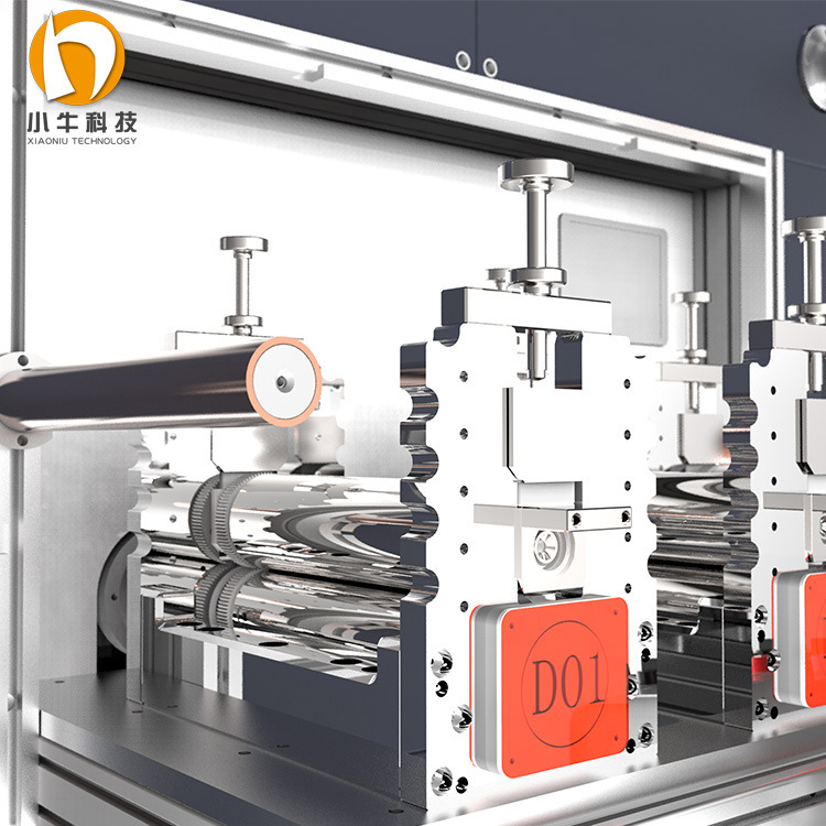 厂家直供小牛科技全自动模切机双面胶不干胶模切机贴合机械