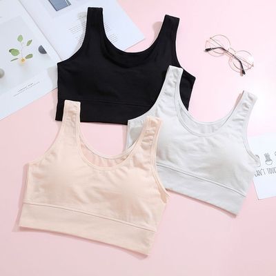 厂家批发 少女内衣发育期运动型背心式学生聚拢文胸