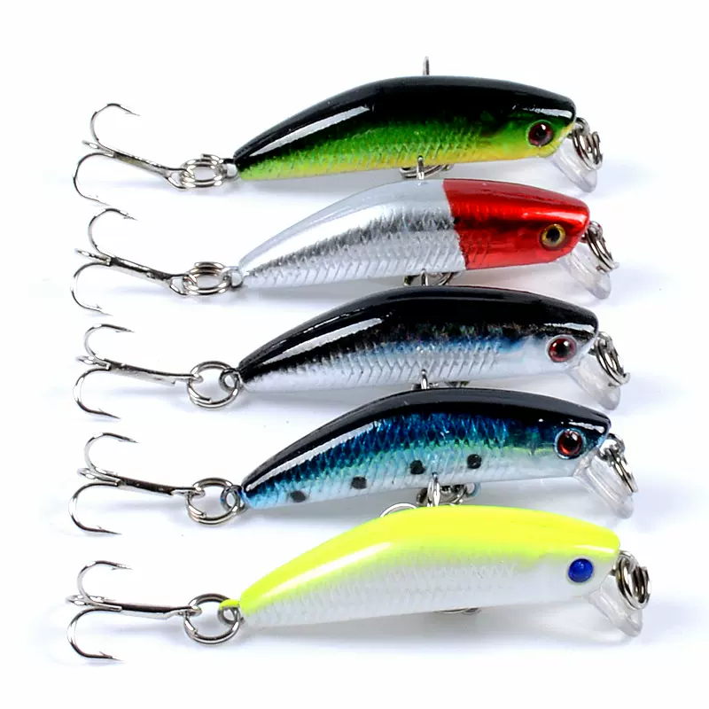 路亚饵悬停微物米诺鱼饵Minnow4.5cm/2.8g塑料硬饵沉水远投假饵厂
