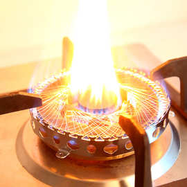 不锈钢圆形煤气灶专用聚火防风节能罩 厨房燃气灶节能网反射圈