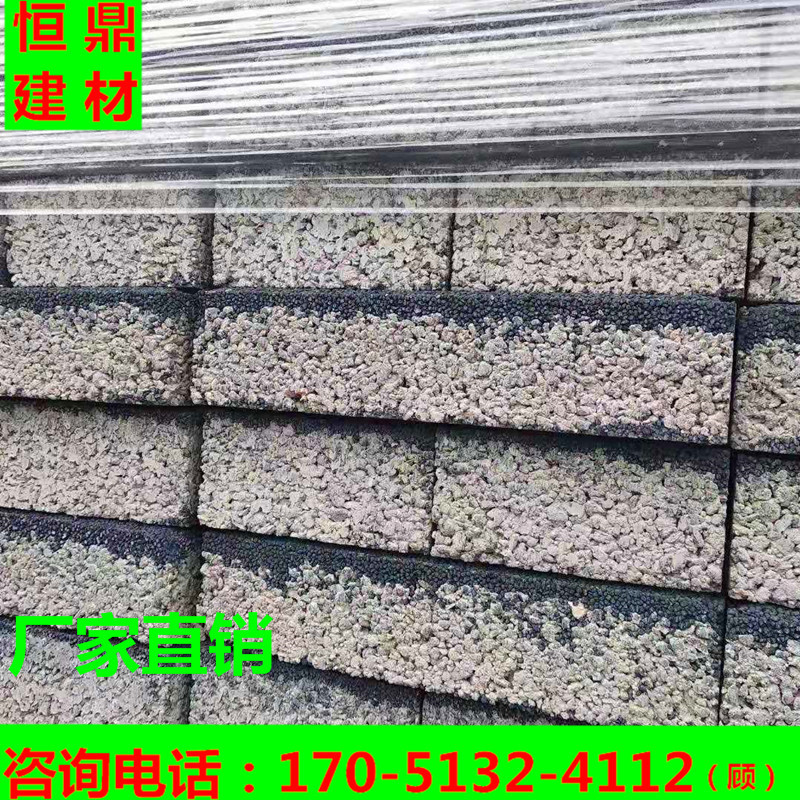 厂家直供200*100*60彩色园林广场砖生态透水砖混凝土透水砖路面砖