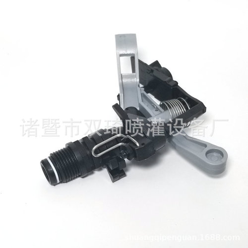 6-point plastic rocker nozzle 360-degree rotating garden sprinkler irrigation automatic sprinkler gardening cooling lawn greening watering