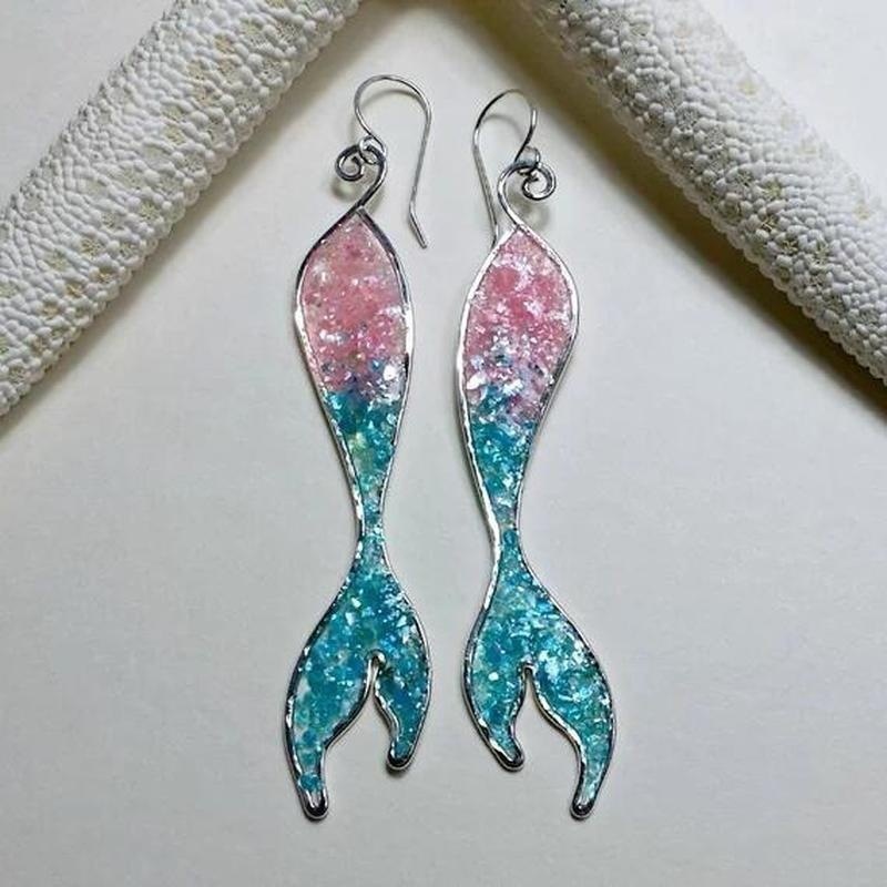 (Cross-border trading), accessory, earrings, 2019, gradient, European style