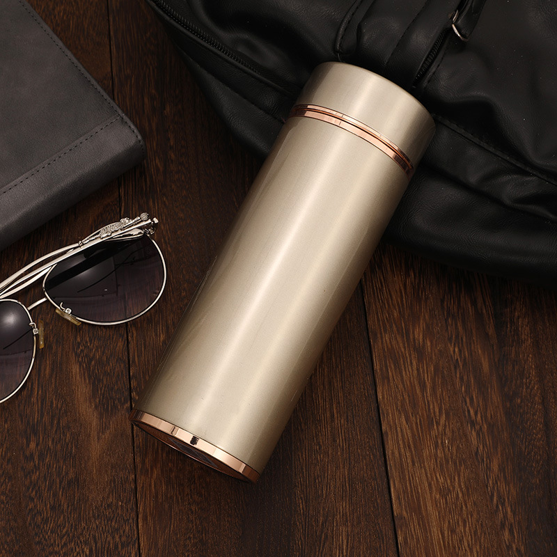 厂家直销不锈钢保温杯办公室直身杯简约促销礼品广告杯定制logo