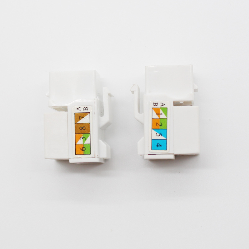 高品质RJ45网络模块六类cat6网线插座打线模块 工程家装