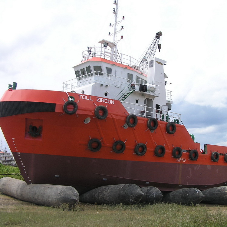 顺航船舶高品质船用气囊 耐腐蚀耐老化天然橡胶气囊