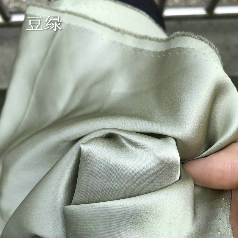 重磅25姆米真丝面料宽幅282cm真丝素绉缎四件套家纺床上用品面料-阿里巴巴