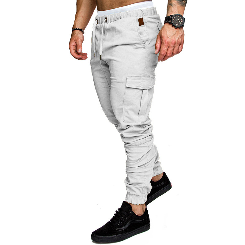 Men's Solid Color Casual Loose Men's Bottoms display picture 2