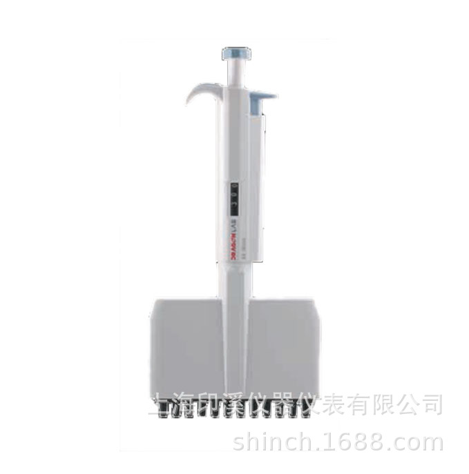 大龙TopPette手动12道可调式移液器50-300μl货号7010104012