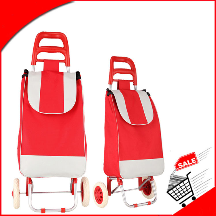 Manufacturers supply stairs for the elderly to buy vegetables small hand-pulled cart portable trailer Rod folding shopping cart