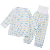 Children's umbilical bandage, trousers, clothing, keep warm underwear, overall, high waist, autumn, round collar, wholesale