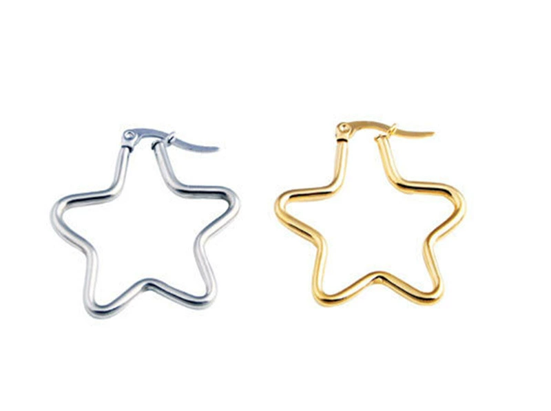 Ф fashionable earrings stainless steel, European style