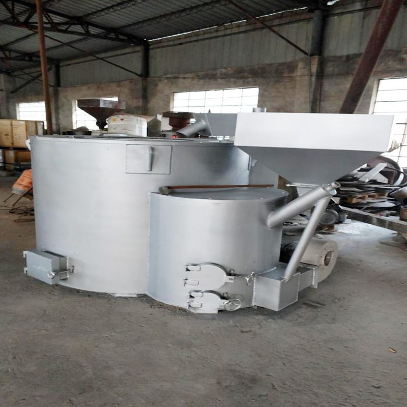 350KG生物质颗粒炉坩埚熔铝炉 源头厂家长期出售多规格定制工业铝