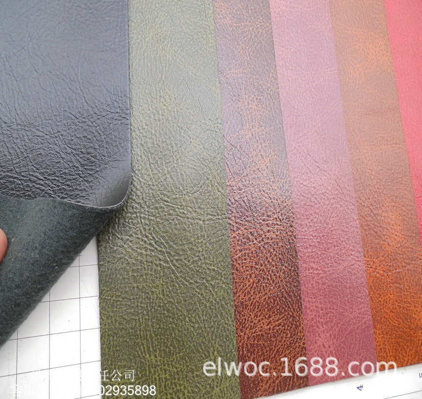 双色深浅裂纹 仿牛皮 真皮革 荔枝纹油蜡 复古柔软爆裂牛皮鞋368