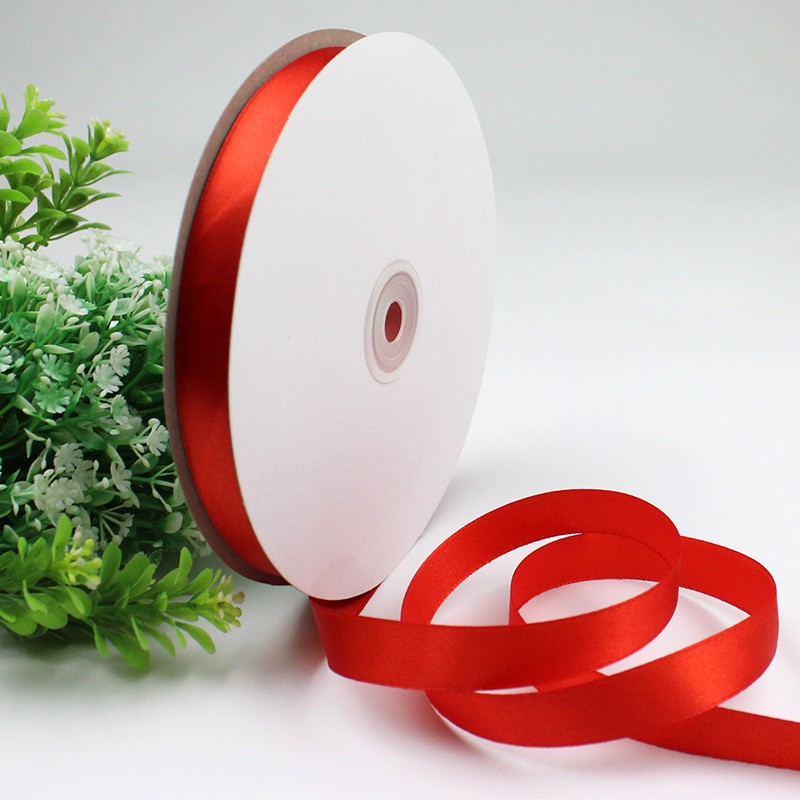 Fábrica al por mayor 1/2/4/5cm cinta de embalaje rojo hilo cinta de embalaje de regalo
