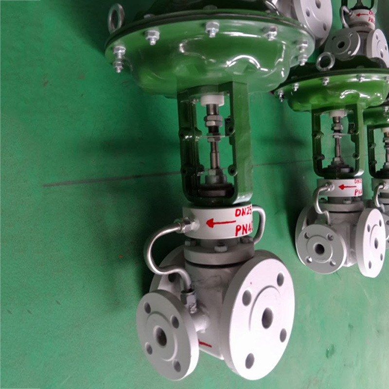 供应 不锈钢精小型气动单座调节阀 带有保温夹套ZXPJ型调节阀