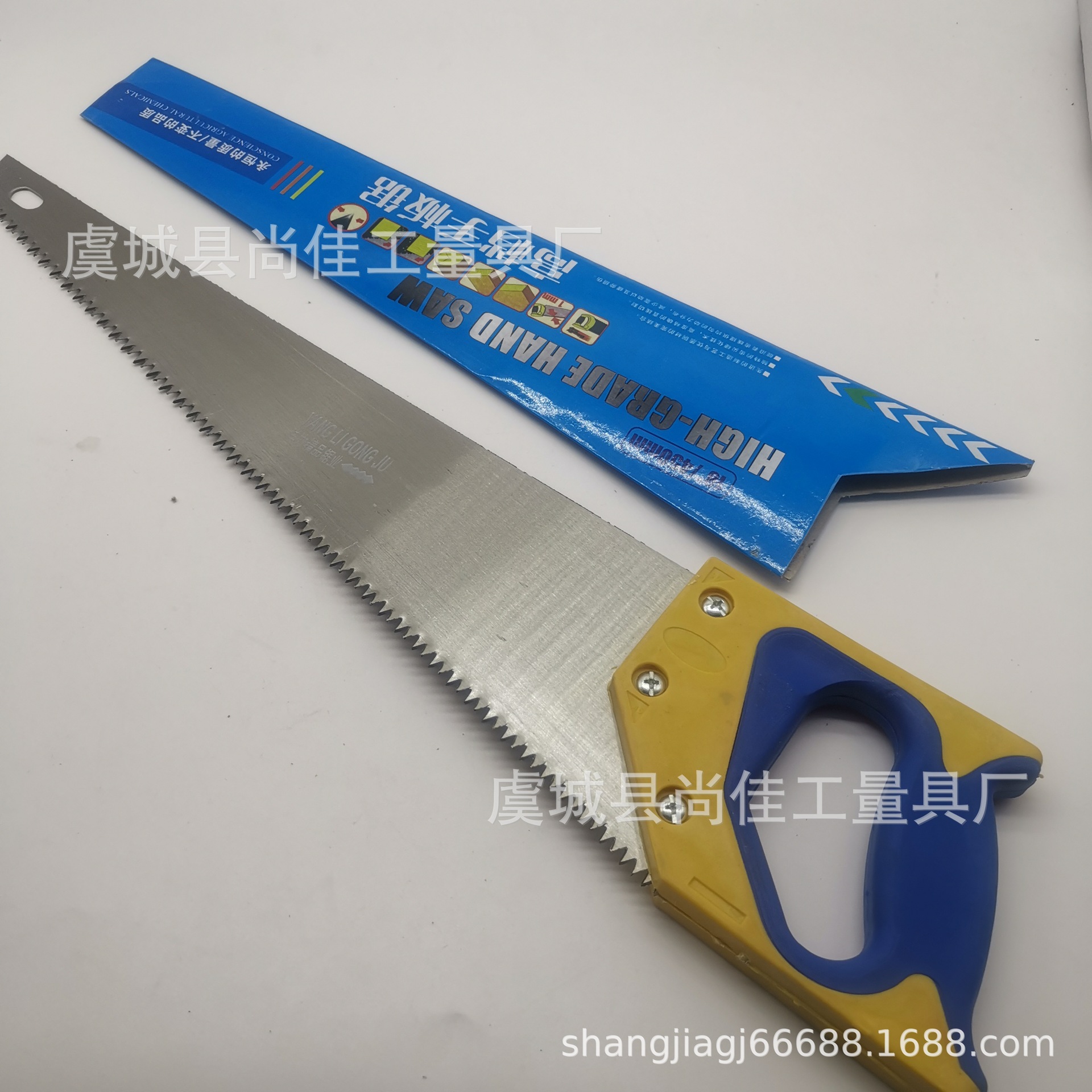厂家批发手板锯防滑双色胶柄手板锯 园林木工手锯 木工锯子