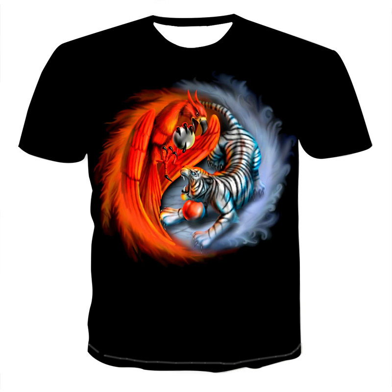 T-shirt imprimé en 3D Homme - Ref 3424285 Image 11