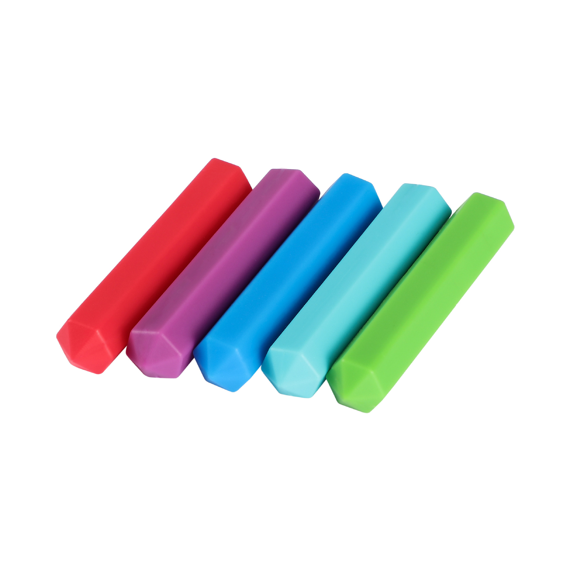 1 Pièce Couleur Unie Classer Apprentissage Du Quotidien Gel De Silice Mignon Porte-Stylo display picture 6