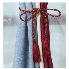 Cross-border exclusive manufacturer curtain tie rope high-quality tassel hanging rope home decoration cord accessory tie strip