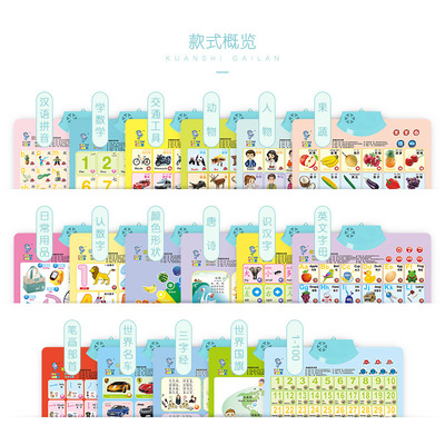 有聲挂圖壹件代發