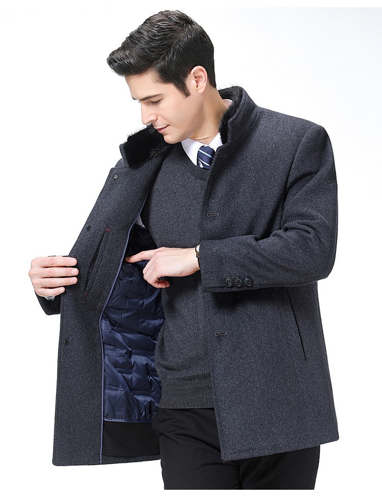 Manteau homme en Laine - Ref 3419188 Image 18