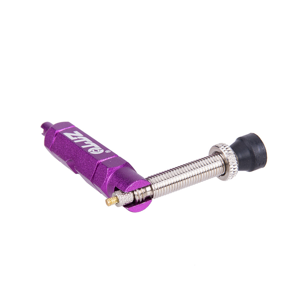Herramienta de boquilla de aire multifuncional para bicicleta ZTTO, barra de extensión de boquilla de válvula francesa, hermosa boquilla, herramienta de núcleo de válvula interna