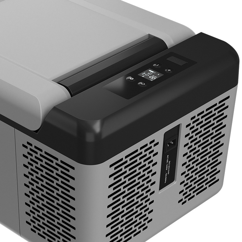 冰虎车载冰箱9升小型压缩机制冷车家两用迷你12V户外冷冻冷藏冰柜