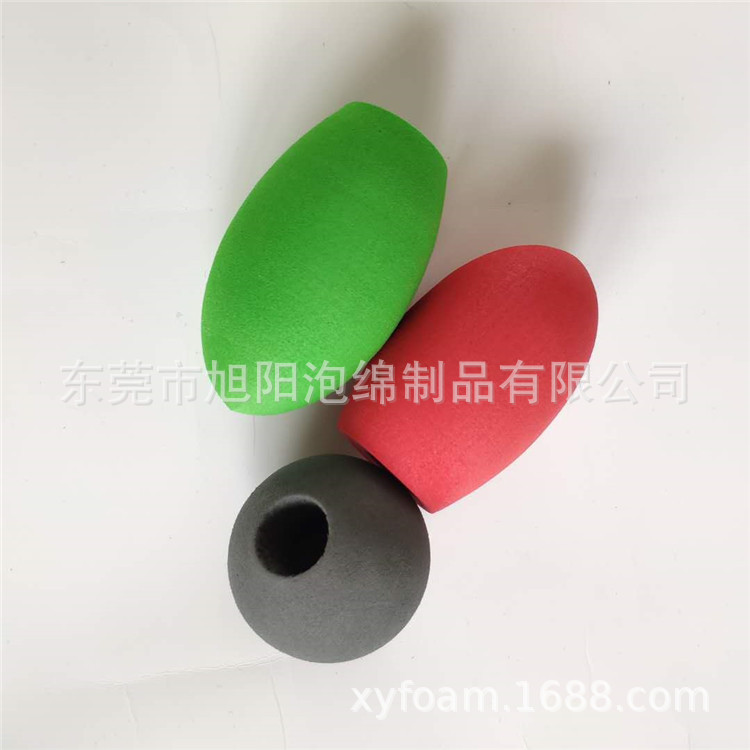 EVA冲压一体成型 防静电eva包装内衬 异形研磨eva椭圆球 来图定制