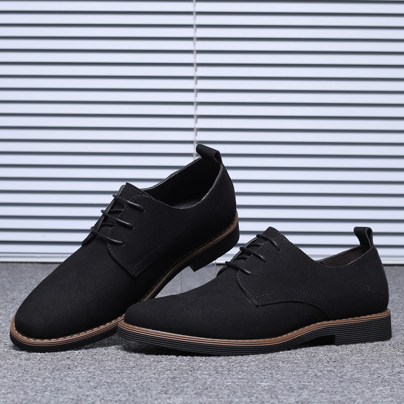 Foreign trade factory men's nubuck leath...