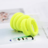 Do not entangle high -bombs nylon solid color towel ring 5 sets of hair accessories children's rubber band sellers gift good supply