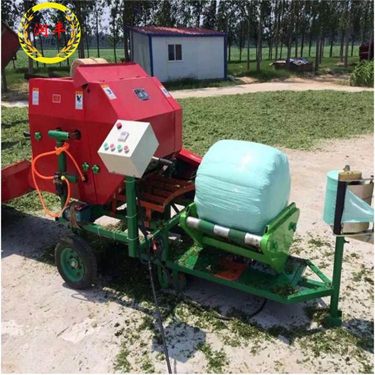 衡水稻草储存打包机 牛场打包机