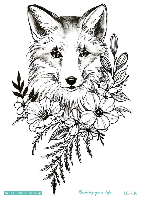 Ecological waterproof fresh summer tattoo stickers, Amazon